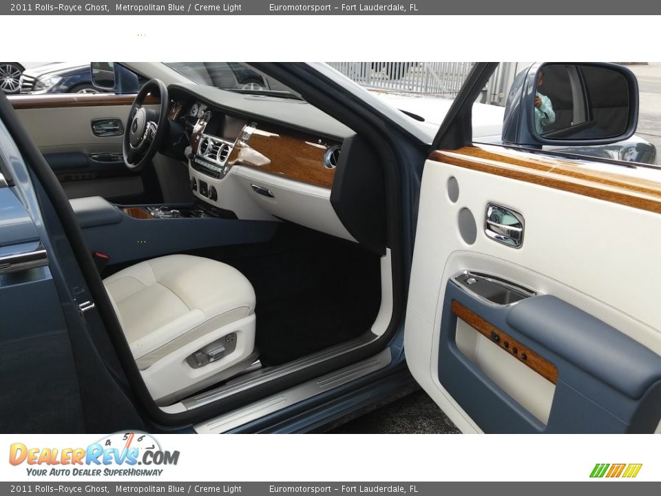 2011 Rolls-Royce Ghost Metropolitan Blue / Creme Light Photo #25