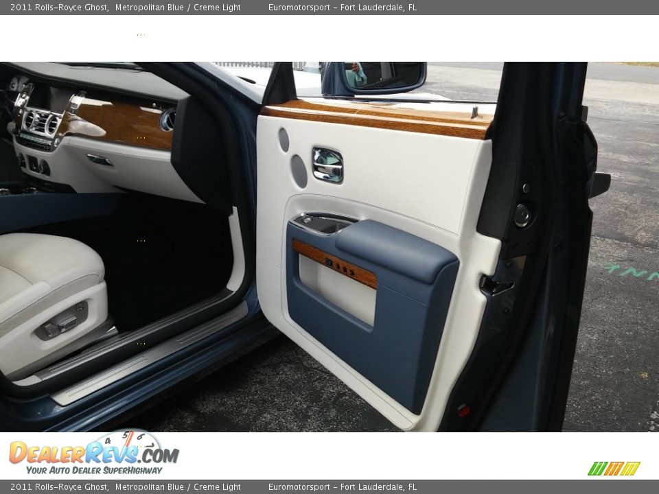 2011 Rolls-Royce Ghost Metropolitan Blue / Creme Light Photo #26