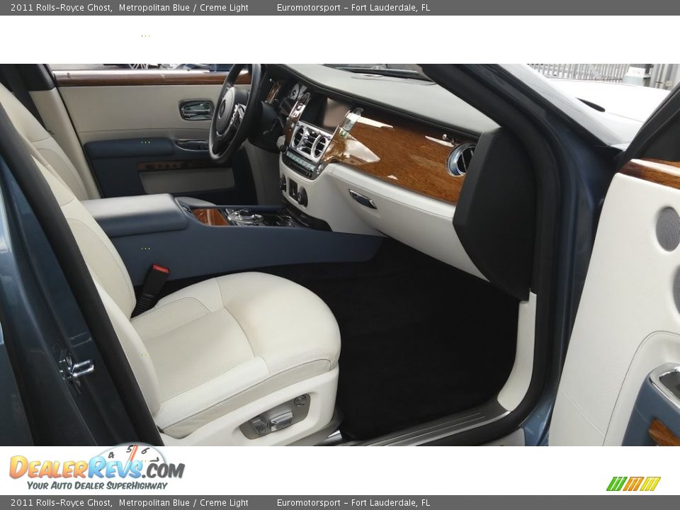 2011 Rolls-Royce Ghost Metropolitan Blue / Creme Light Photo #27