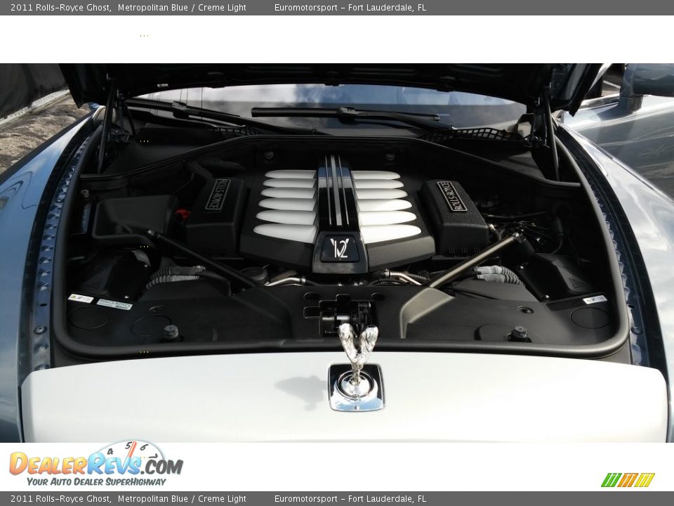 2011 Rolls-Royce Ghost Metropolitan Blue / Creme Light Photo #33
