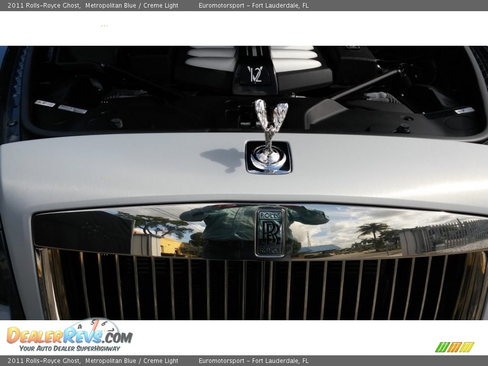2011 Rolls-Royce Ghost Metropolitan Blue / Creme Light Photo #34