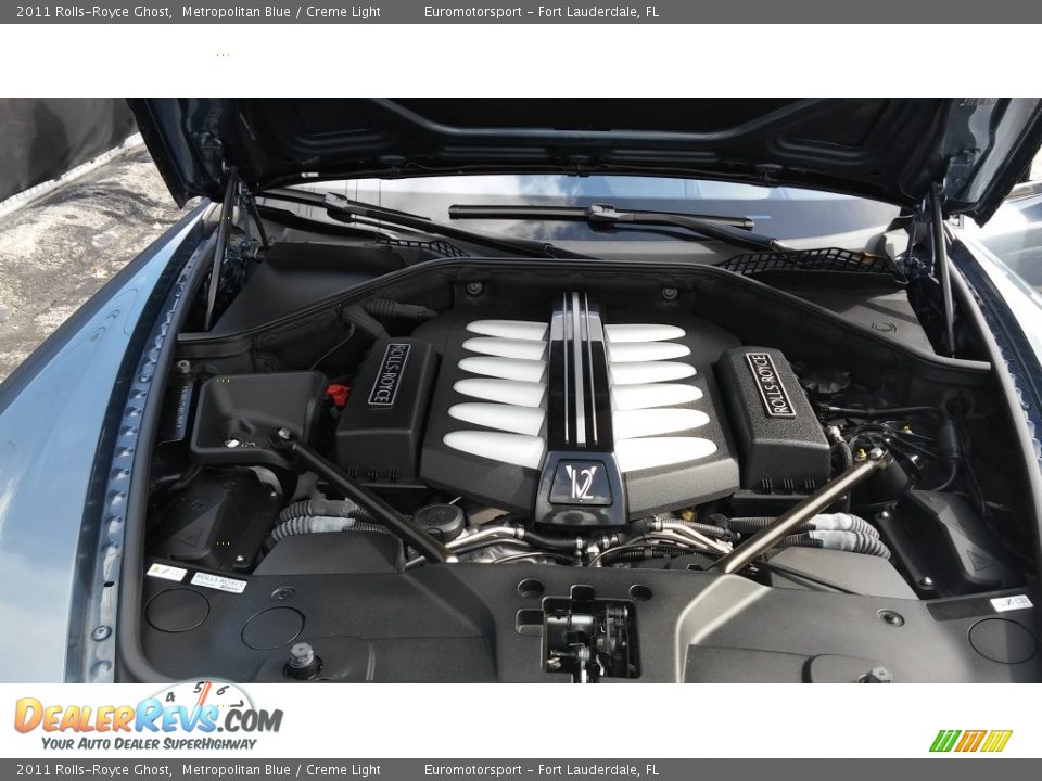 2011 Rolls-Royce Ghost Metropolitan Blue / Creme Light Photo #35