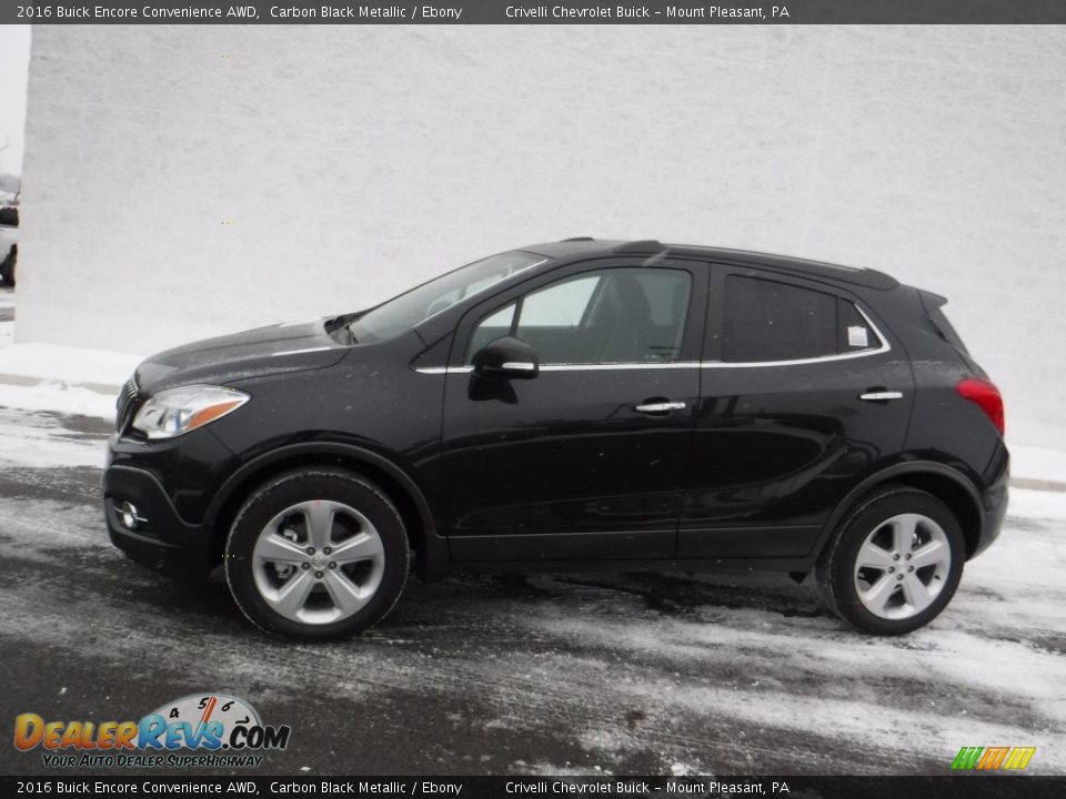 2016 Buick Encore Convenience AWD Carbon Black Metallic / Ebony Photo #2