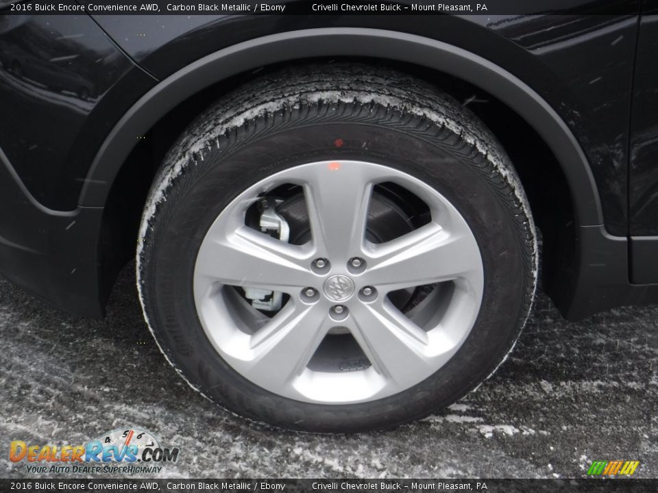 2016 Buick Encore Convenience AWD Carbon Black Metallic / Ebony Photo #3