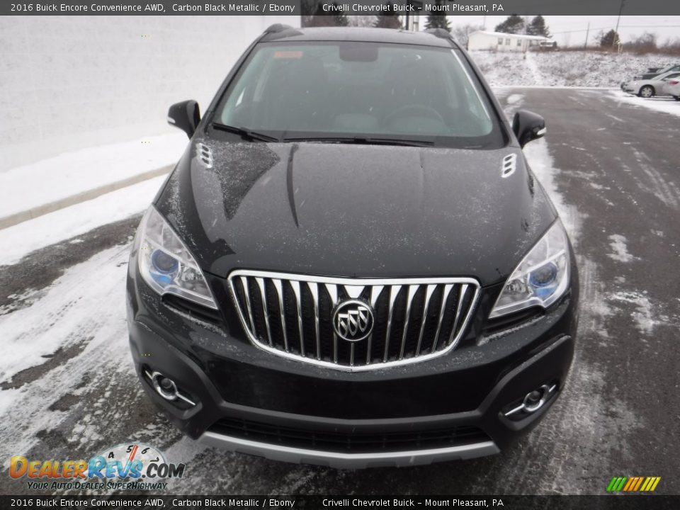 2016 Buick Encore Convenience AWD Carbon Black Metallic / Ebony Photo #5