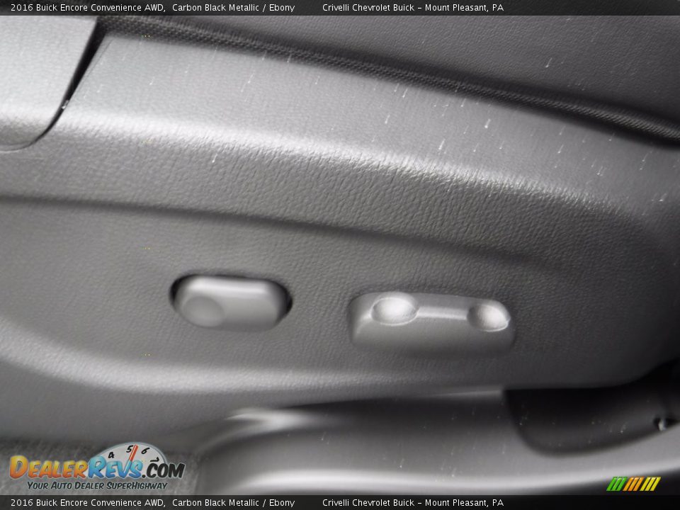 2016 Buick Encore Convenience AWD Carbon Black Metallic / Ebony Photo #13