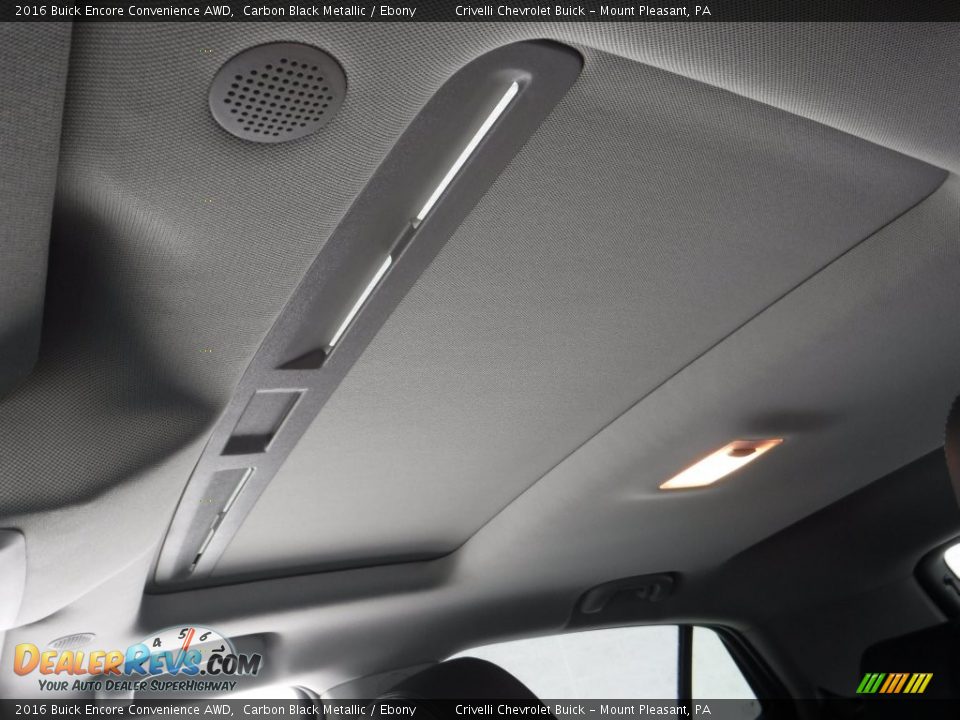 2016 Buick Encore Convenience AWD Carbon Black Metallic / Ebony Photo #16