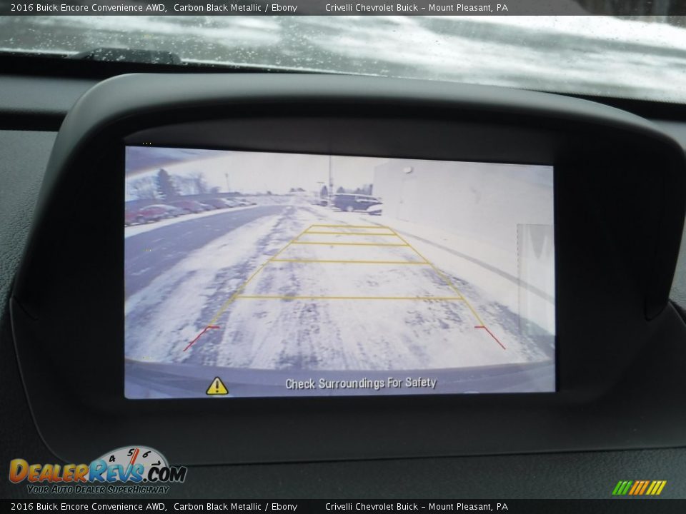2016 Buick Encore Convenience AWD Carbon Black Metallic / Ebony Photo #20