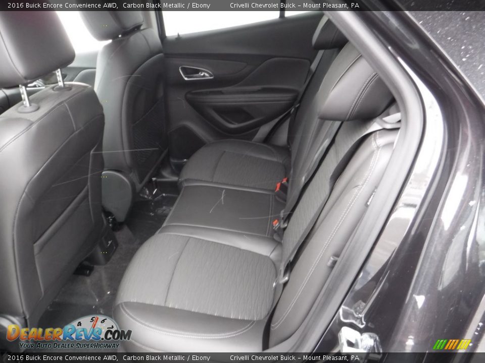 2016 Buick Encore Convenience AWD Carbon Black Metallic / Ebony Photo #21
