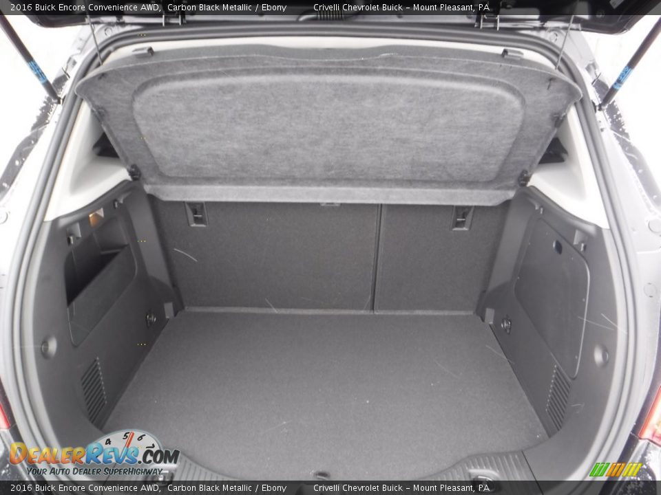 2016 Buick Encore Convenience AWD Carbon Black Metallic / Ebony Photo #22