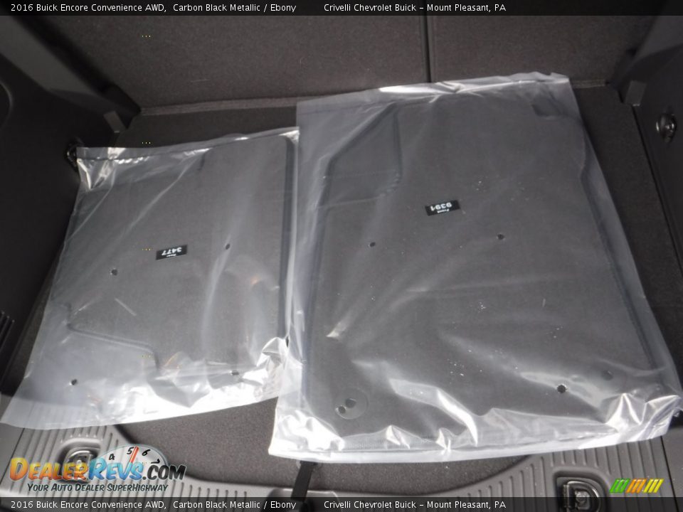2016 Buick Encore Convenience AWD Carbon Black Metallic / Ebony Photo #23