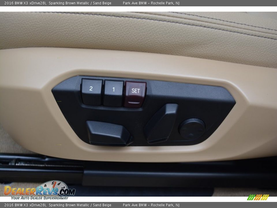 2016 BMW X3 xDrive28i Sparkling Brown Metallic / Sand Beige Photo #12