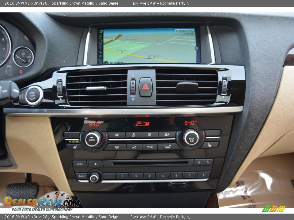 2016 BMW X3 xDrive28i Sparkling Brown Metallic / Sand Beige Photo #16