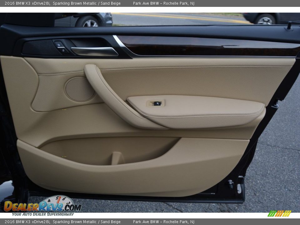 2016 BMW X3 xDrive28i Sparkling Brown Metallic / Sand Beige Photo #26