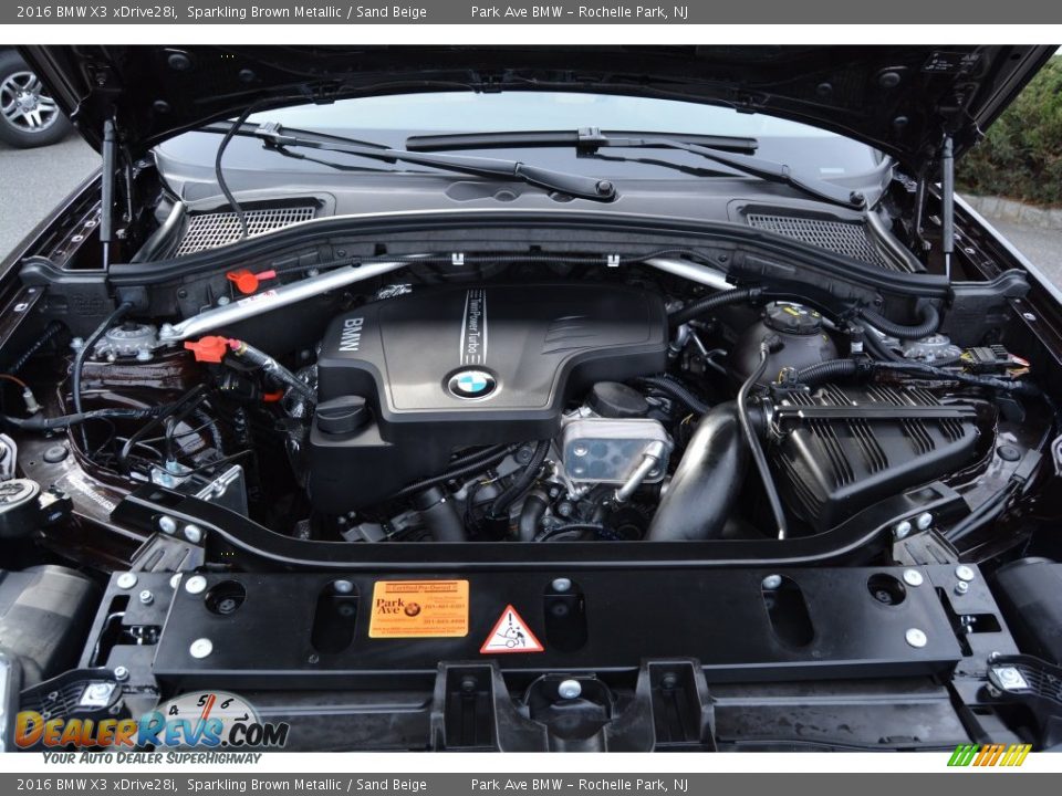 2016 BMW X3 xDrive28i Sparkling Brown Metallic / Sand Beige Photo #30