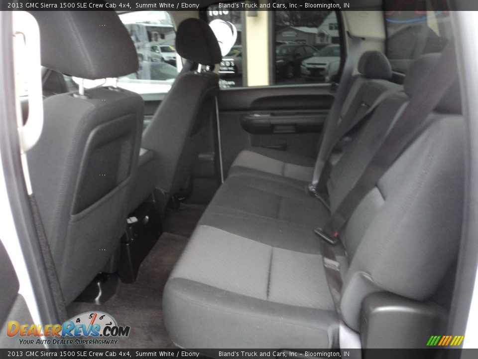 2013 GMC Sierra 1500 SLE Crew Cab 4x4 Summit White / Ebony Photo #7