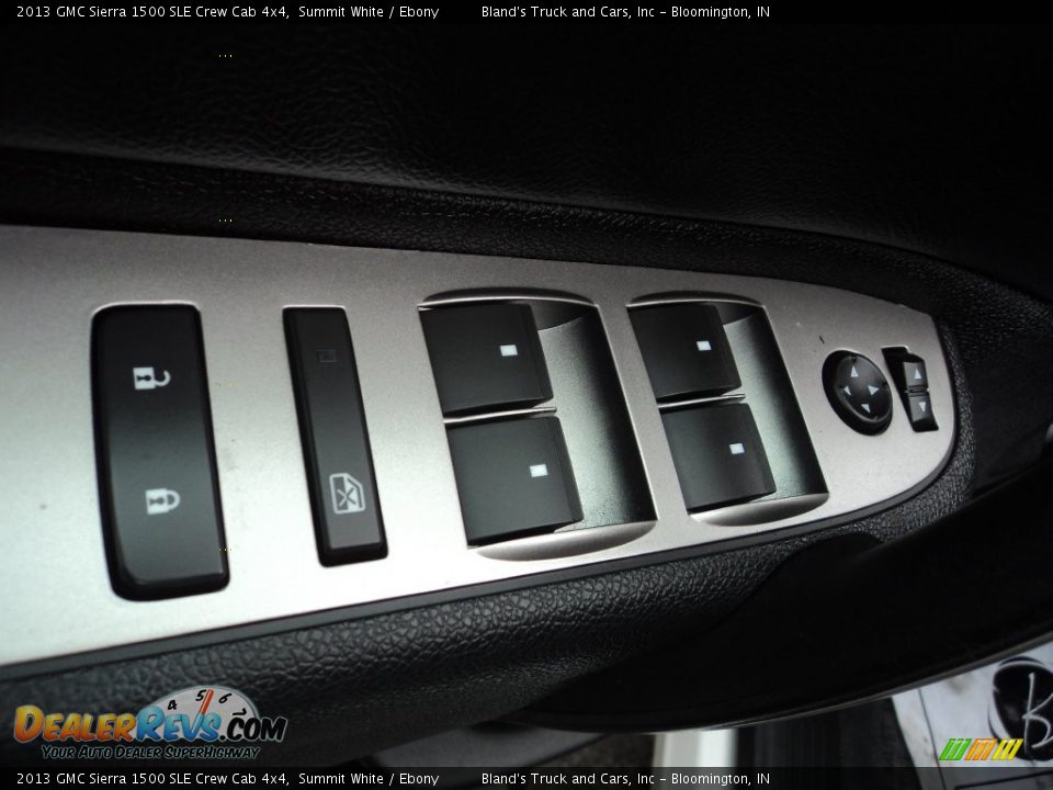 2013 GMC Sierra 1500 SLE Crew Cab 4x4 Summit White / Ebony Photo #9