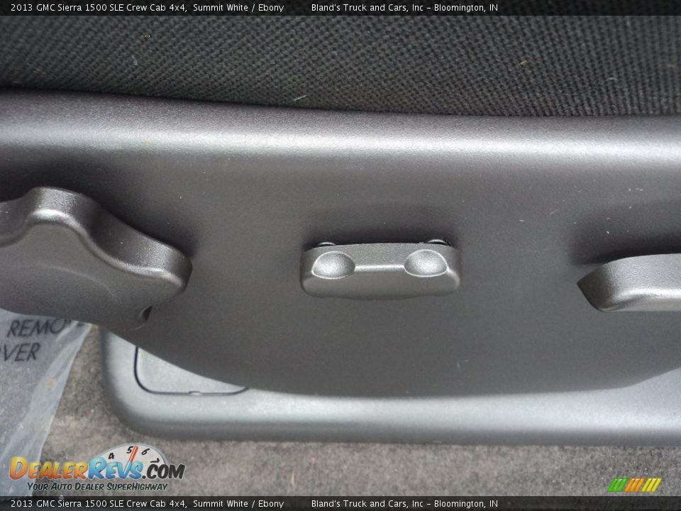 2013 GMC Sierra 1500 SLE Crew Cab 4x4 Summit White / Ebony Photo #10