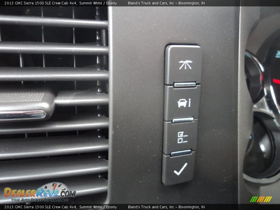 2013 GMC Sierra 1500 SLE Crew Cab 4x4 Summit White / Ebony Photo #11