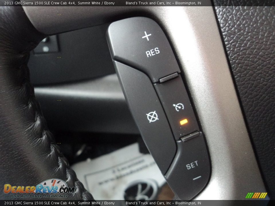 2013 GMC Sierra 1500 SLE Crew Cab 4x4 Summit White / Ebony Photo #16