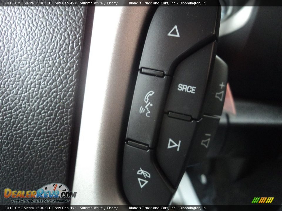 2013 GMC Sierra 1500 SLE Crew Cab 4x4 Summit White / Ebony Photo #17