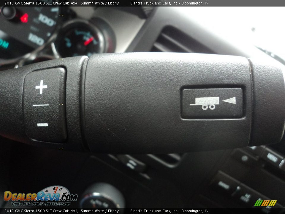 2013 GMC Sierra 1500 SLE Crew Cab 4x4 Summit White / Ebony Photo #18