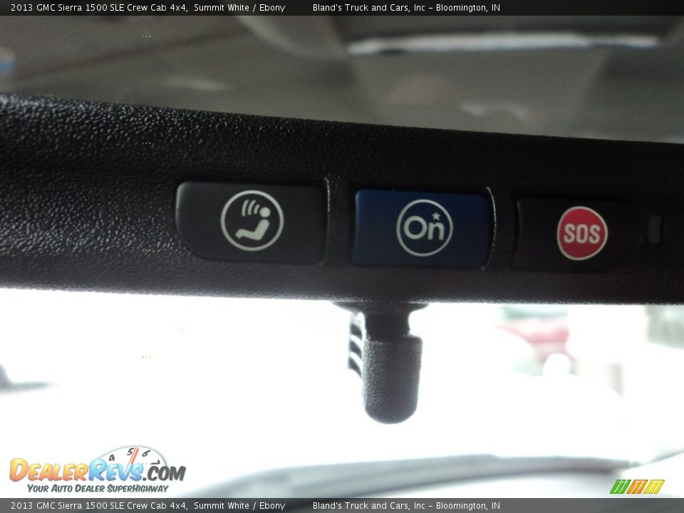 2013 GMC Sierra 1500 SLE Crew Cab 4x4 Summit White / Ebony Photo #22