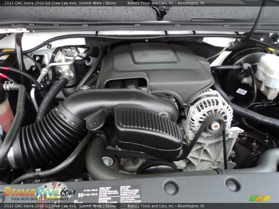 2013 GMC Sierra 1500 SLE Crew Cab 4x4 Summit White / Ebony Photo #29