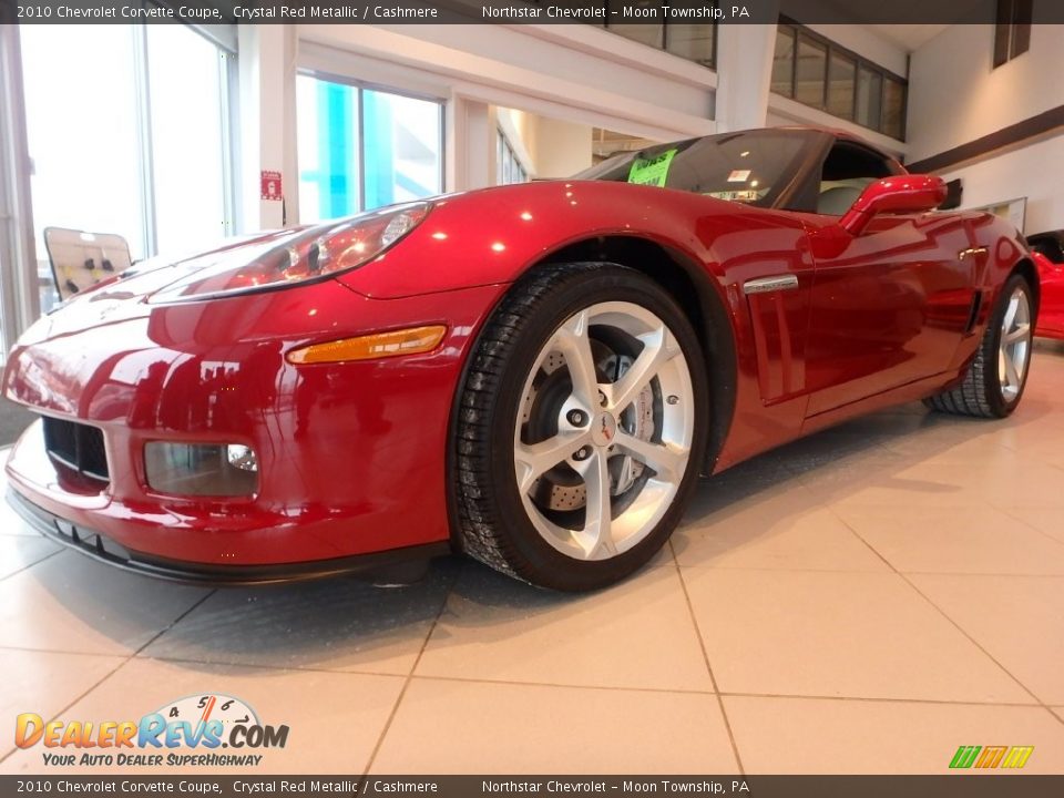 2010 Chevrolet Corvette Coupe Crystal Red Metallic / Cashmere Photo #2