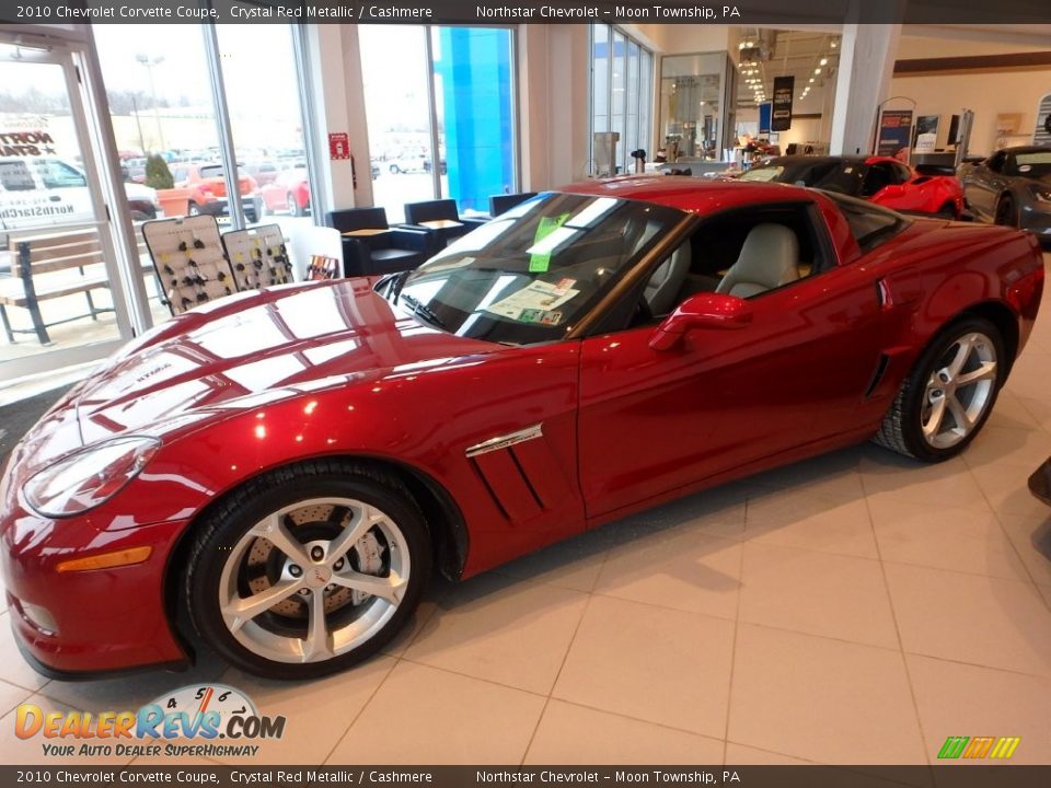 2010 Chevrolet Corvette Coupe Crystal Red Metallic / Cashmere Photo #3
