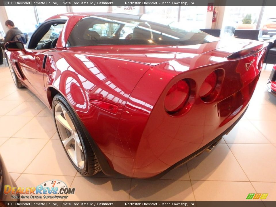 2010 Chevrolet Corvette Coupe Crystal Red Metallic / Cashmere Photo #4