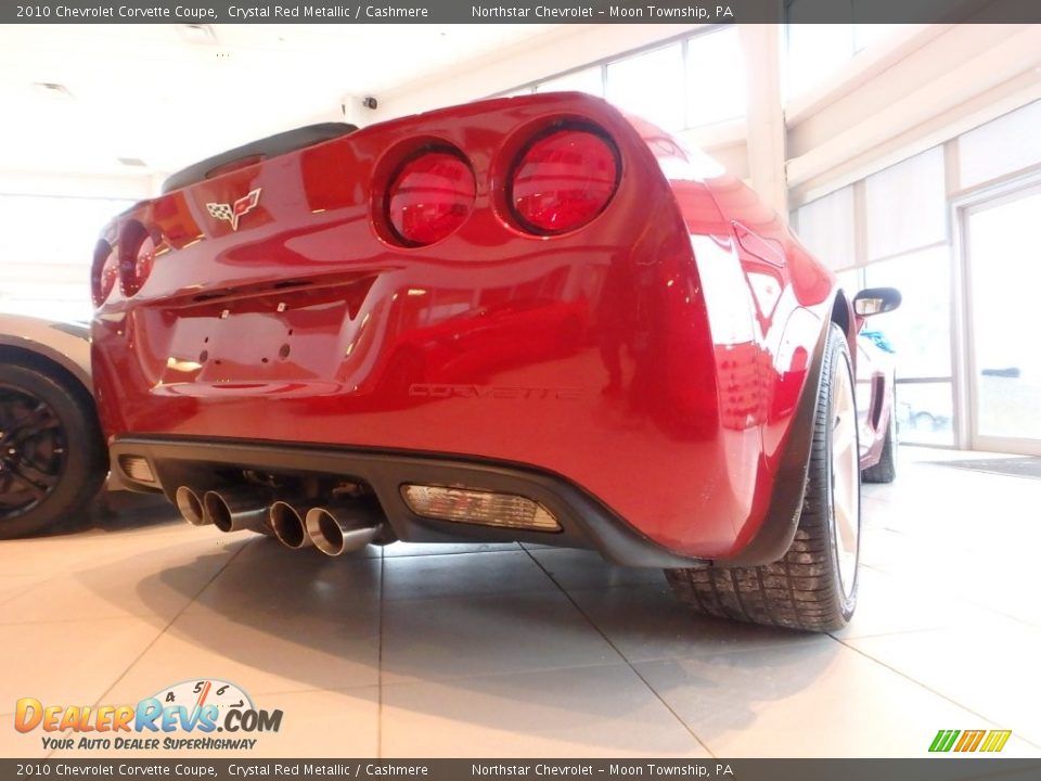 2010 Chevrolet Corvette Coupe Crystal Red Metallic / Cashmere Photo #8