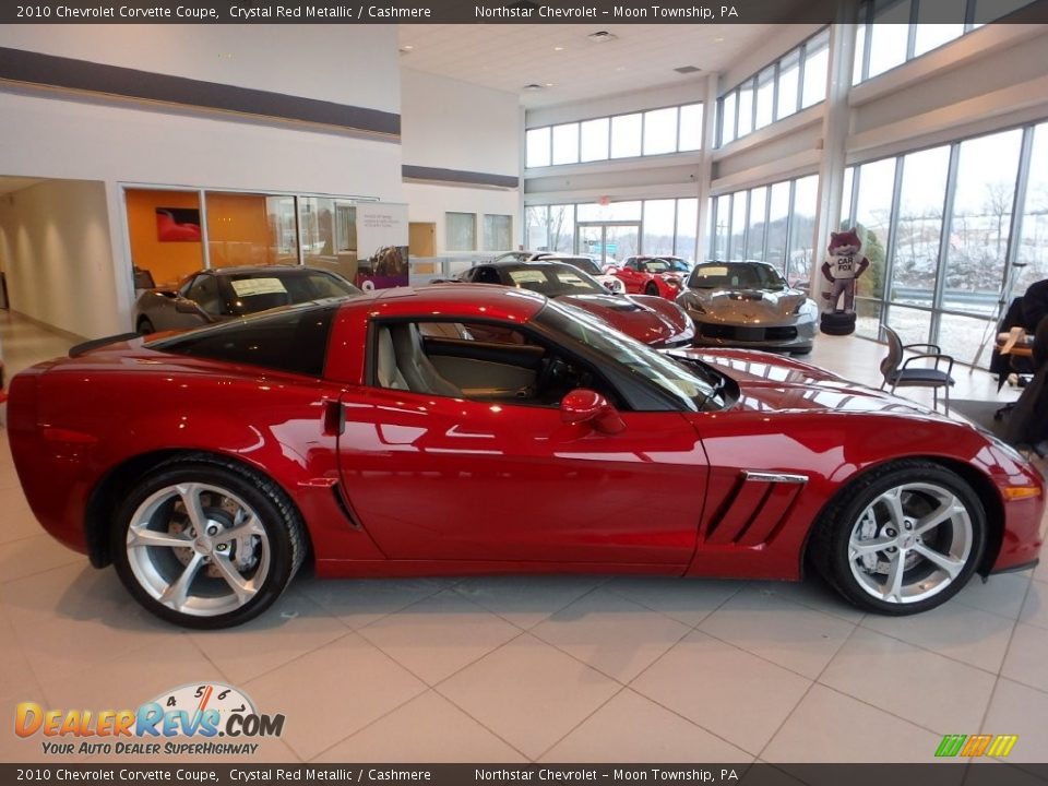 2010 Chevrolet Corvette Coupe Crystal Red Metallic / Cashmere Photo #9