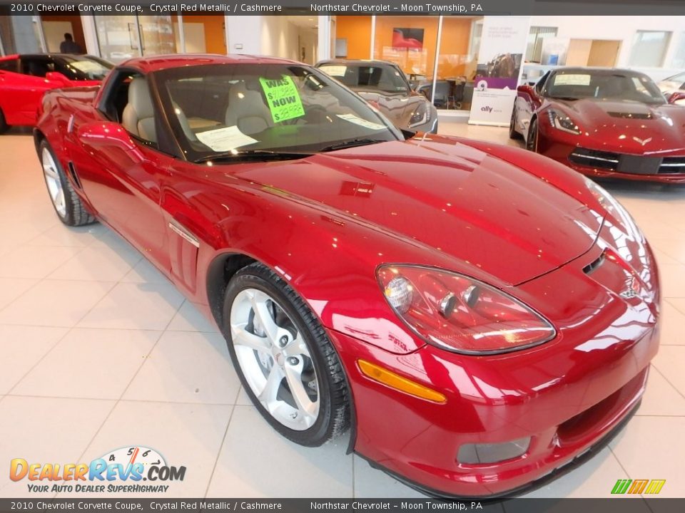 2010 Chevrolet Corvette Coupe Crystal Red Metallic / Cashmere Photo #10