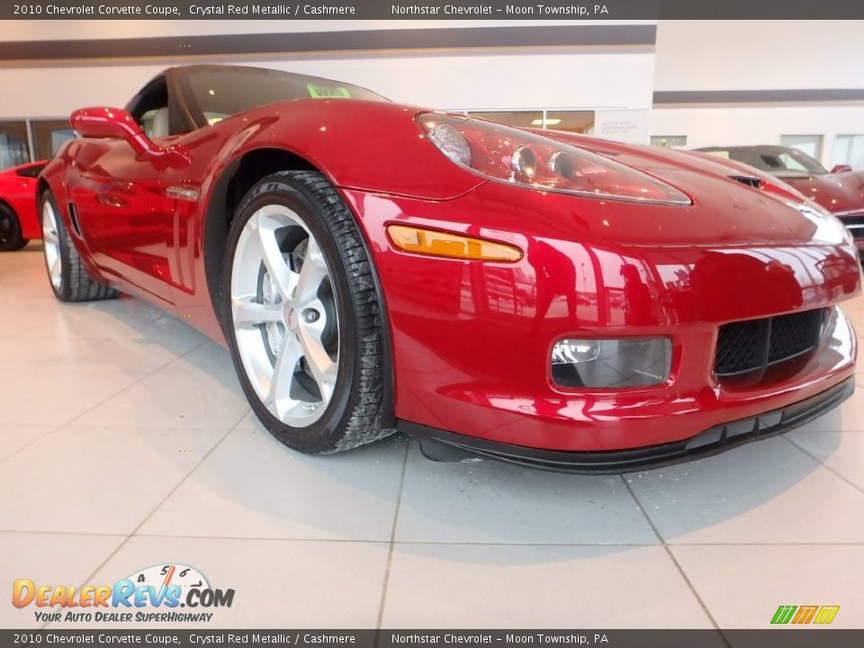 2010 Chevrolet Corvette Coupe Crystal Red Metallic / Cashmere Photo #11