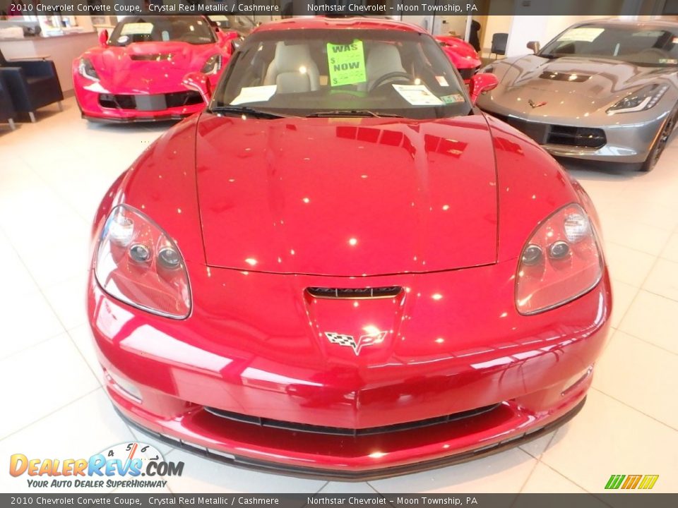 2010 Chevrolet Corvette Coupe Crystal Red Metallic / Cashmere Photo #12