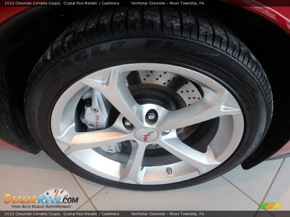 2010 Chevrolet Corvette Coupe Crystal Red Metallic / Cashmere Photo #13