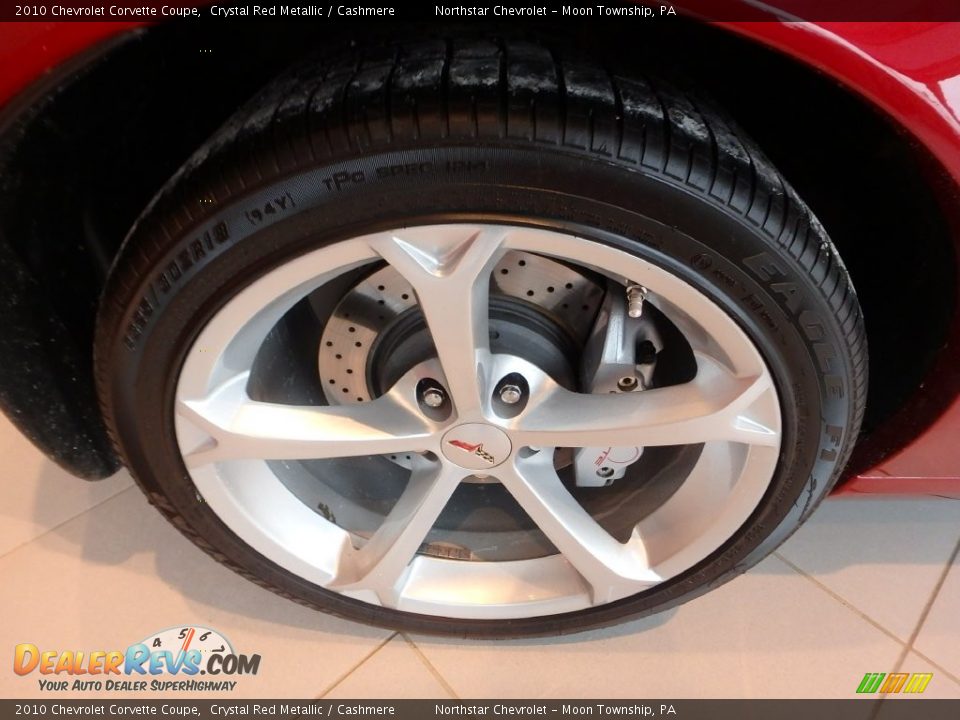 2010 Chevrolet Corvette Coupe Crystal Red Metallic / Cashmere Photo #14
