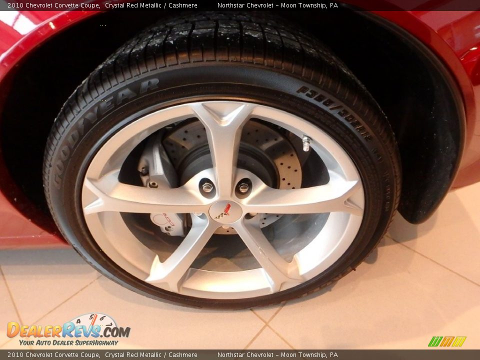 2010 Chevrolet Corvette Coupe Crystal Red Metallic / Cashmere Photo #15