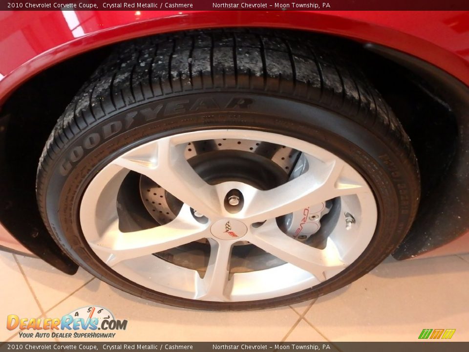 2010 Chevrolet Corvette Coupe Crystal Red Metallic / Cashmere Photo #16