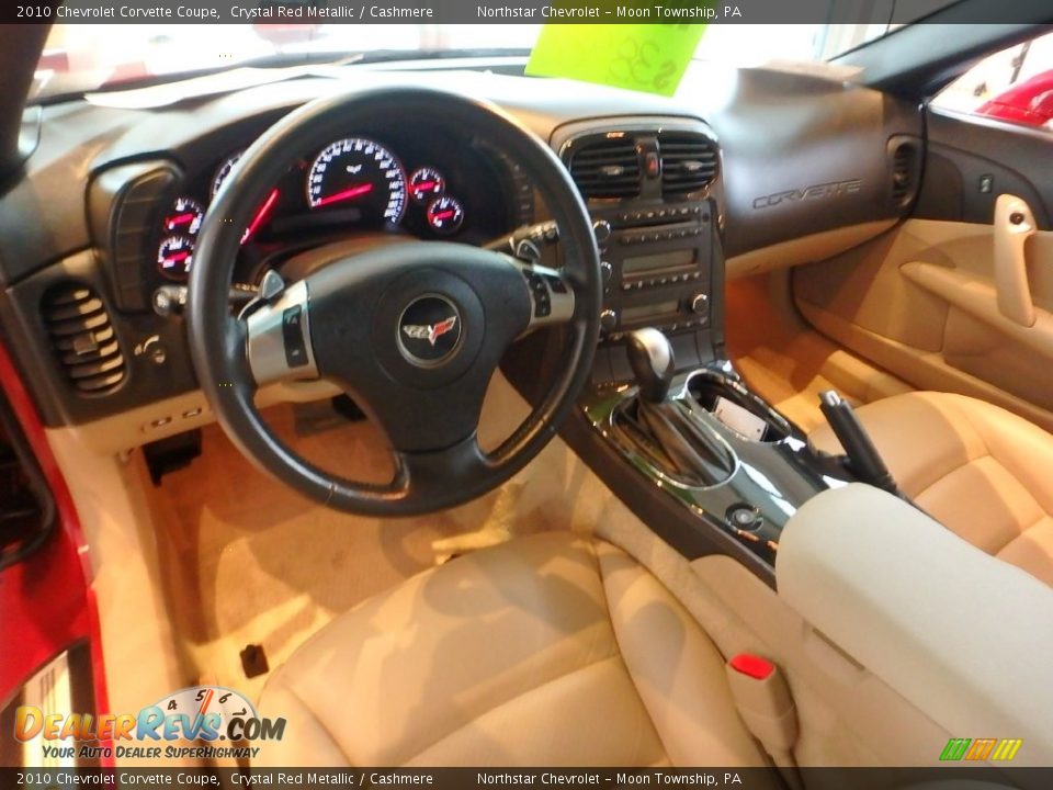 2010 Chevrolet Corvette Coupe Crystal Red Metallic / Cashmere Photo #22