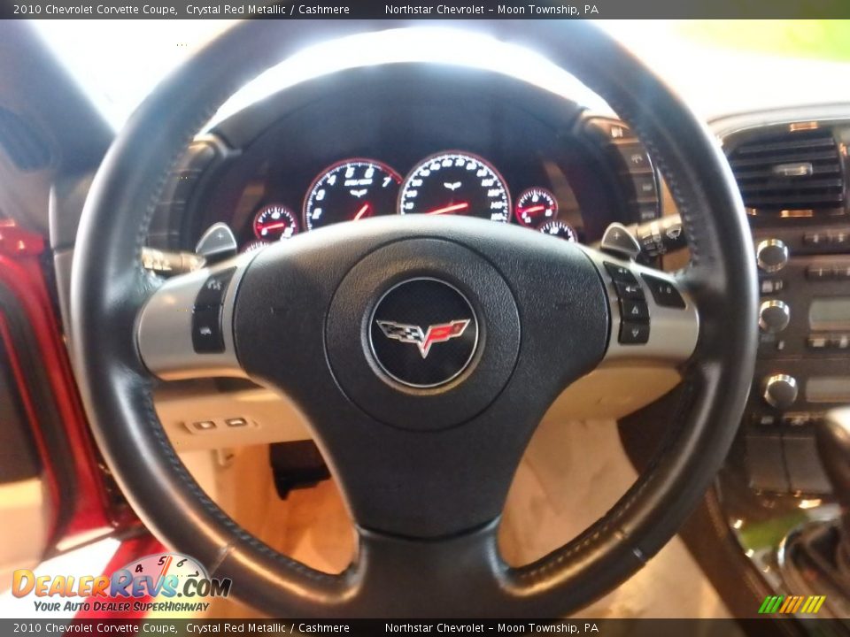 2010 Chevrolet Corvette Coupe Crystal Red Metallic / Cashmere Photo #26