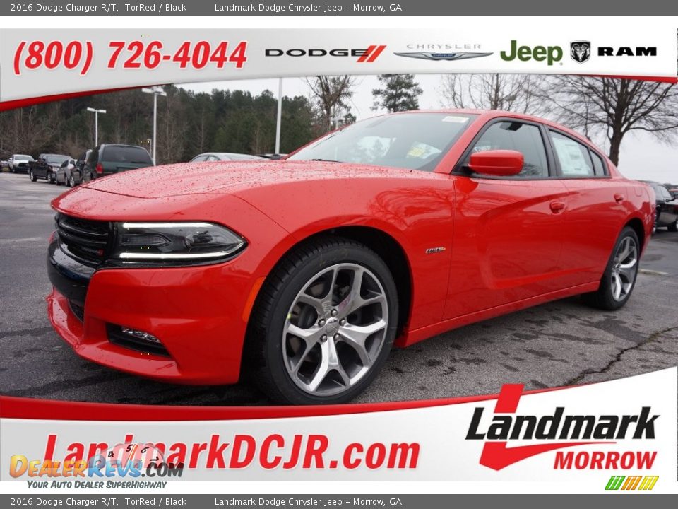 2016 Dodge Charger R/T TorRed / Black Photo #1