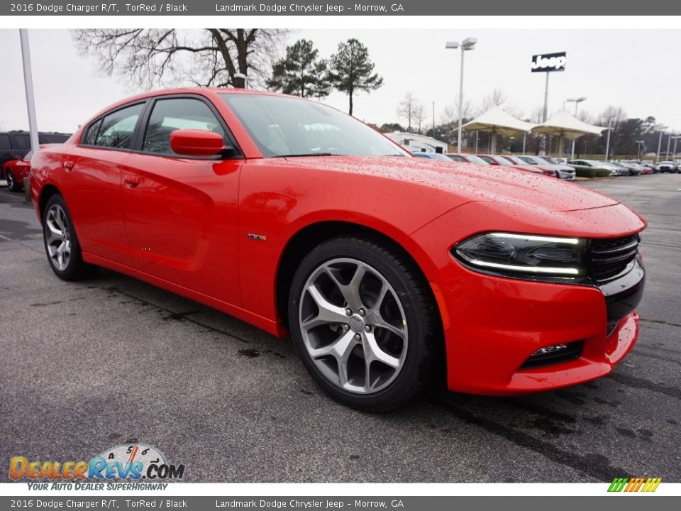 2016 Dodge Charger R/T TorRed / Black Photo #4