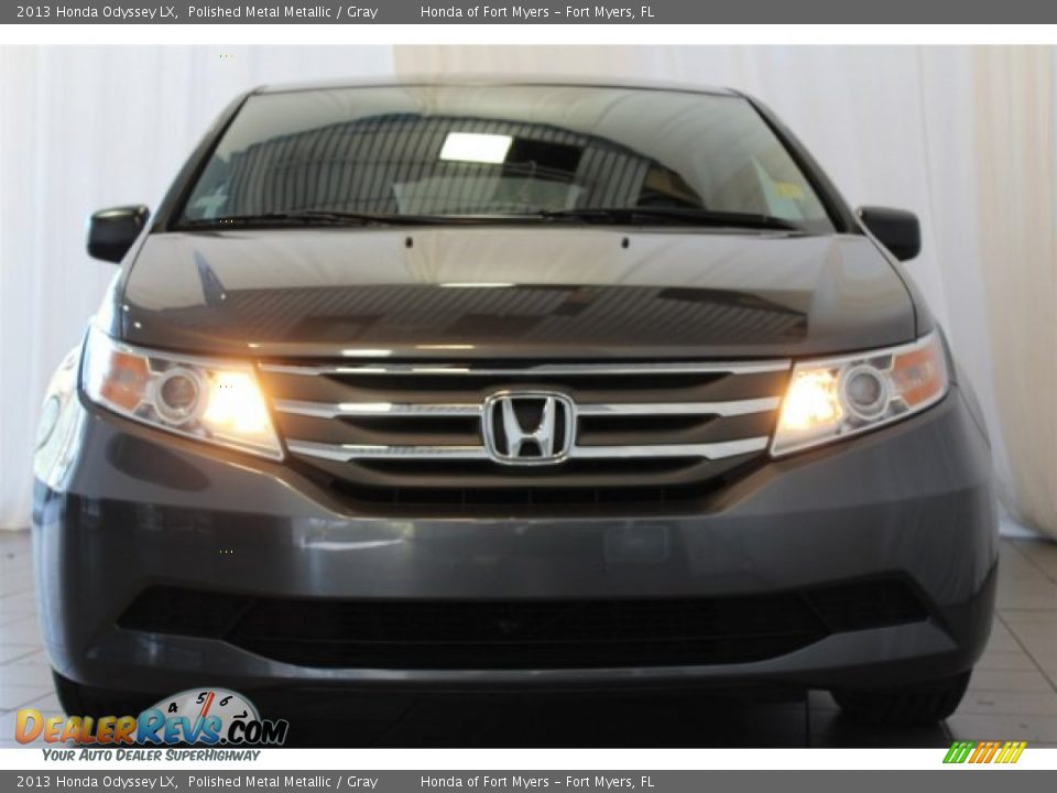 2013 Honda Odyssey LX Polished Metal Metallic / Gray Photo #4