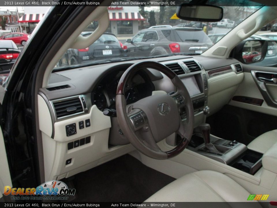 2013 Lexus GX 460 Black Onyx / Ecru/Auburn Bubinga Photo #10