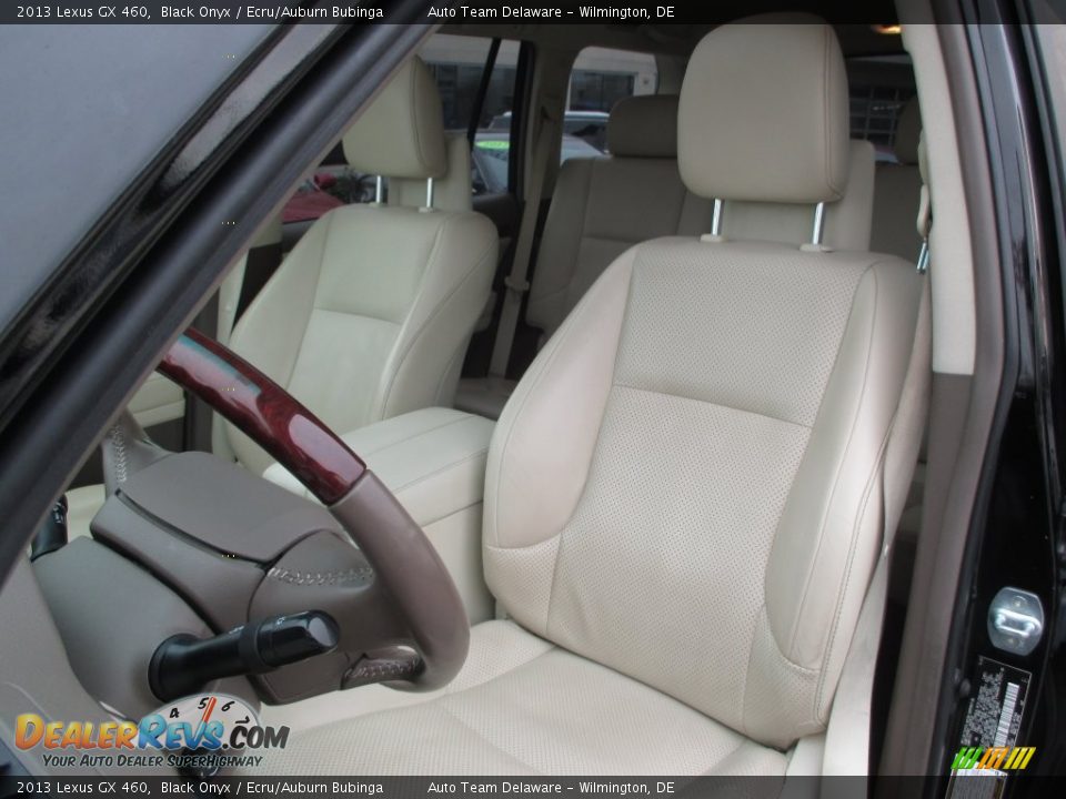 2013 Lexus GX 460 Black Onyx / Ecru/Auburn Bubinga Photo #11