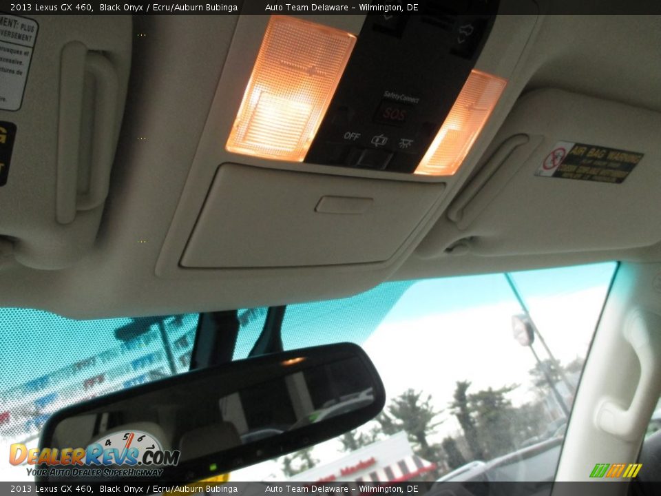 2013 Lexus GX 460 Black Onyx / Ecru/Auburn Bubinga Photo #16