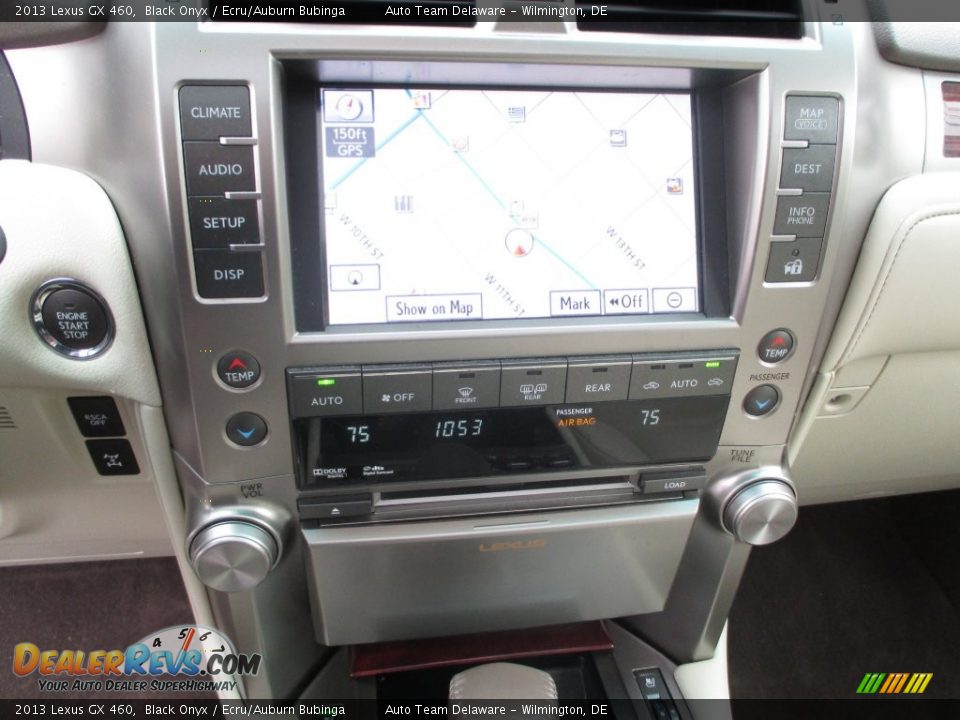 2013 Lexus GX 460 Black Onyx / Ecru/Auburn Bubinga Photo #18