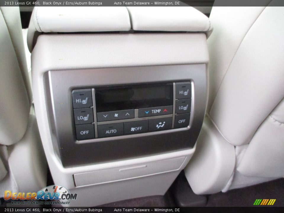 2013 Lexus GX 460 Black Onyx / Ecru/Auburn Bubinga Photo #21